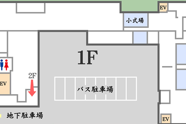 北斎場内マップ